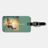 上品なマーティーニマーメイドサンダー_コーブ ラゲッジタグ (正面横)