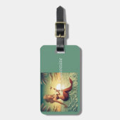 上品なマーティーニマーメイドサンダー_コーブ ラゲッジタグ (正面縦)