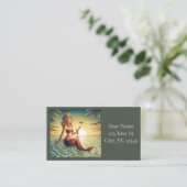 上品なマーティーニマーメイドサンダー_コーブ 名刺 (スタンド正面)