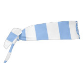 上品なモノグラムストライプの タイヘッドバンド (回転270)