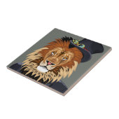 上品なライオン タイル (側面)