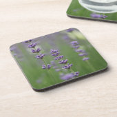 上品なラベンダー コースター (左側)