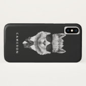 上品なラマは|あなたの名前を加えます Case-Mate iPhoneケース (裏面(横))