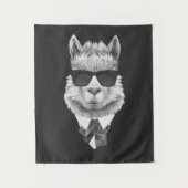 上品なラマ タペストリー (正面)