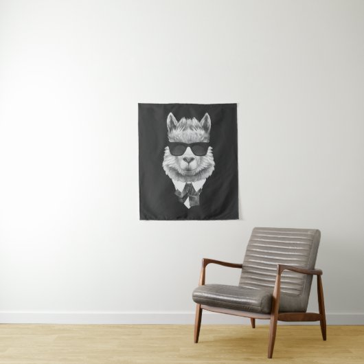 上品なラマ タペストリー (インサイチュ)