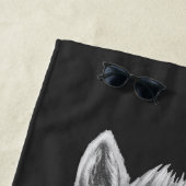 上品なラマ ビーチタオル (インサイチュ)