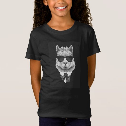 上品なラマ Tシャツ (正面)