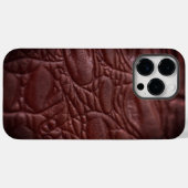 上品なレザーテクスチャ Case-Mate iPhoneケース (裏面 (横))