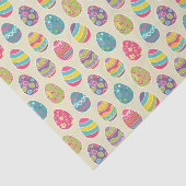 上品なレトロのイースターエッグのハッピーイースター日 薄葉紙 (詳細)
