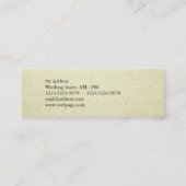 上品なロイヤリティカード把握フェイクな一見 ロイヤリティカード (裏面)