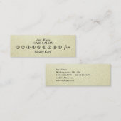 上品なロイヤリティカード把握フェイクな一見 ロイヤリティカード (正面/裏面)