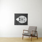 上品なワシのポートレート タペストリー (インサイチュ(横))