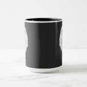 上品なワシのポートレート マグカップ (中央)