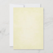 上品なヴィンテージのオクトーバーフェストの招待状 招待状 (裏面)