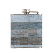 上品なヴィンテージアイリッシュラッキーシャムロパーソナライズされたック フラスク (裏面)