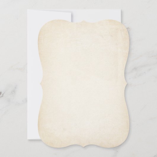 上品なヴィンテージブライダルティーパーティー |ブライダルシャワー 招待状 (裏面)