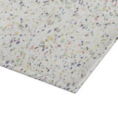 上品なヴィンテージマーブルテラゾパステルデザイン カッティングボード (角)