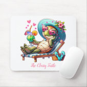 上品な亀のマウスパッド マウスパッド (マウス)