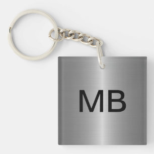 上品な人のモノグラムKeychain キーホルダー