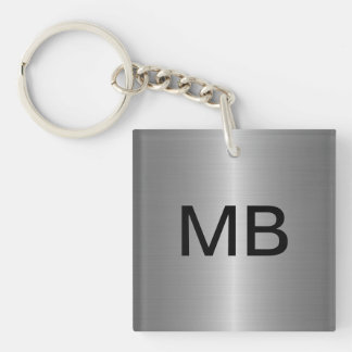 上品な人のモノグラムKeychain キーホルダー