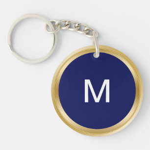 上品な人のモノグラムKeychain キーホルダー