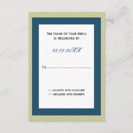 上品な企業のパーティの招待状rsvpカード 出欠カード