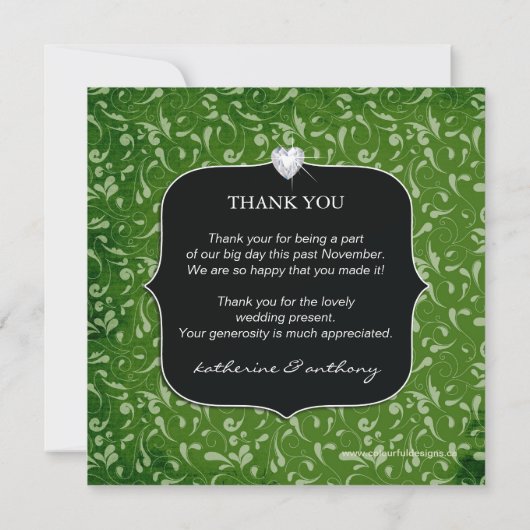 上品な休日は写真カード感謝していしています サンキューカード (裏面)