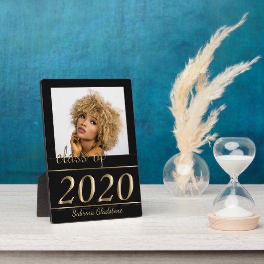 上品な写真卒業 フォトプラーク (側面)