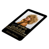 上品な写真卒業 – 20XX マグネット (左側)