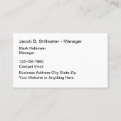 上品な出荷サービス航海のテーマ 名刺 (裏面)