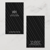 上品な名刺 名刺 (正面/裏面)