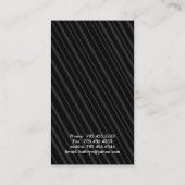 上品な名刺 名刺 (裏面)