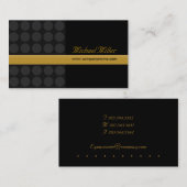 上品な名刺 名刺 (正面/裏面)