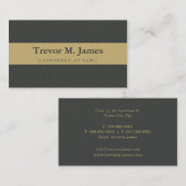 上品な名刺：: 3L 名刺 (正面/裏面)