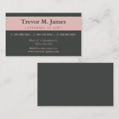 上品な名刺：: 6L 名刺 (正面/裏面)