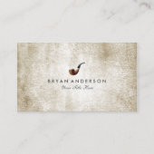 上品な喫煙管の名刺 名刺 (正面)