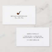 上品な喫煙管の名刺 名刺 (正面/裏面)