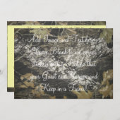 上品な地方の人 招待状 (正面/裏面)