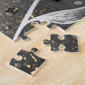 上品な女性 ジグソーパズル (側面)