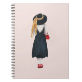 上品な少女 ノートブック (正面)