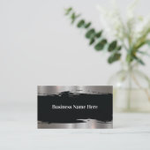 上品な建築名刺（光沢） 名刺 (スタンド正面)