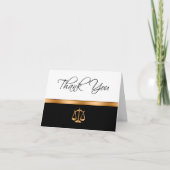 上品な弁護士クライアン感謝していトYous シーズンカード (正面)