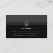 上品な弁護士 |弁護士 名刺 (裏面)