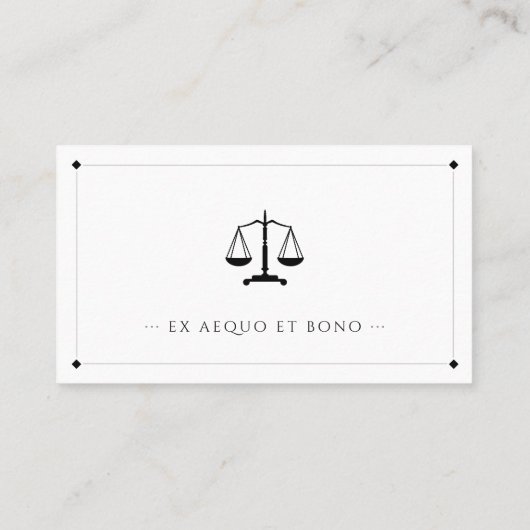 上品な弁護士 |弁護士 名刺 (裏面)