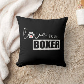 上品な愛はボクサーです クッション (ブランケット)