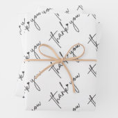 上品な感謝を伝える包装紙 ラッピングペーパーシート (インサイチュ)