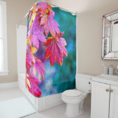 上品な日本のメープル葉の シャワーカーテン (インサイチュ)