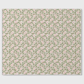 上品な桜のシームレスパターン ラッピングペーパー (フラット)