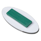 上品な楕円歯科医院スタッフ 名札 (裏面)