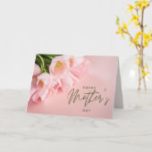 上品な母の日のカード - 最も美しい方へ カード (黄色い花)